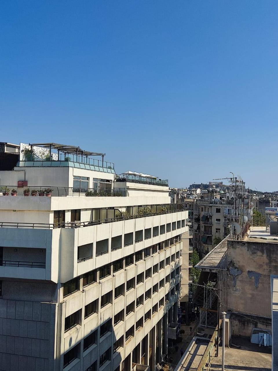 Voda Luxury Residence #102 - Acropolis View Rooftop Афины Экстерьер фото